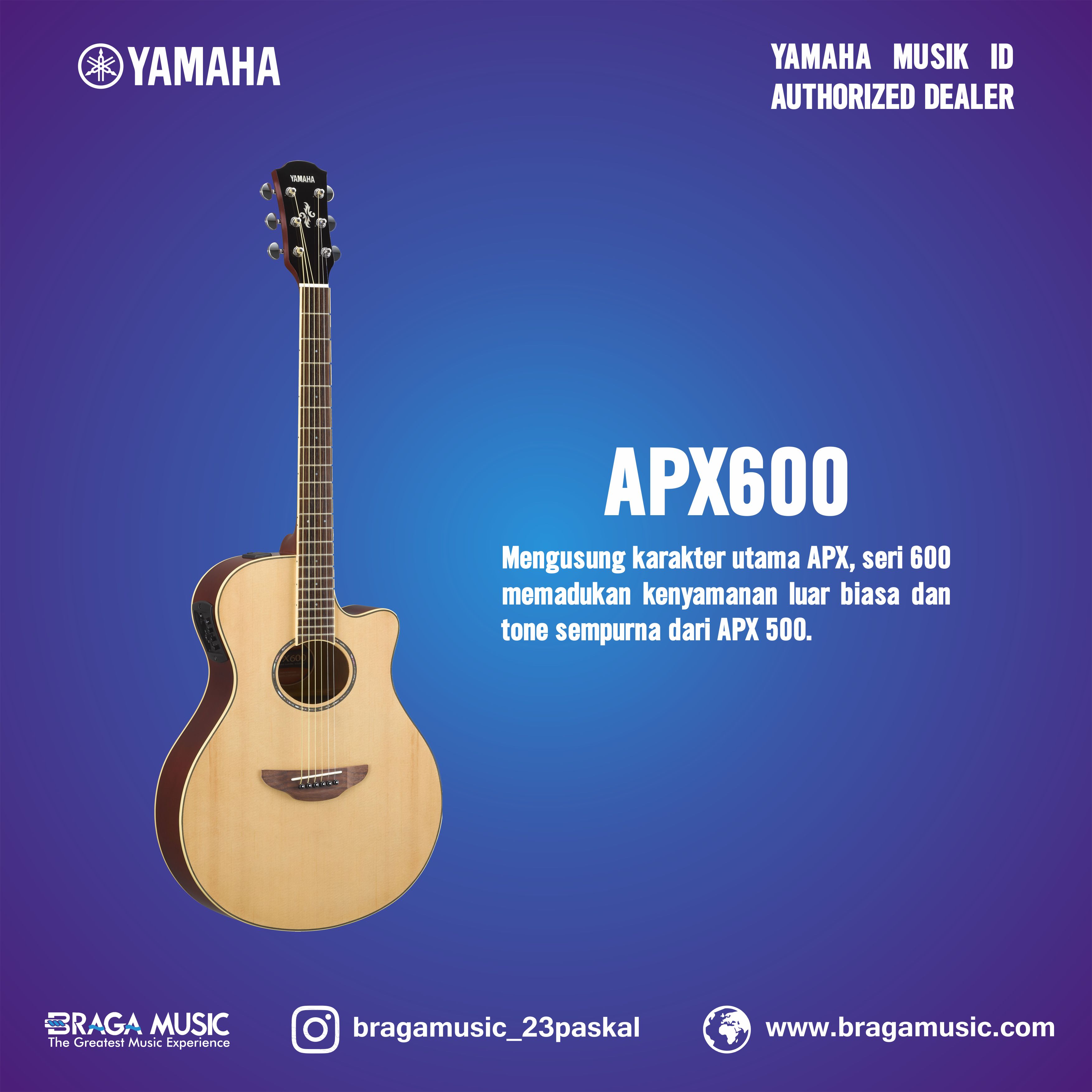 [Yamaha] APX600 NATURAL